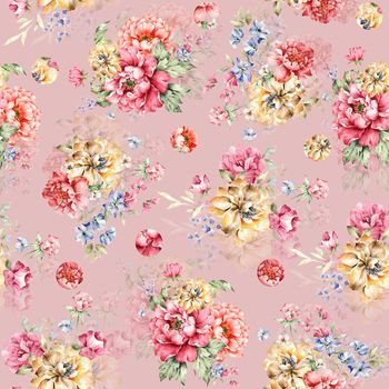 612445-写意花卉粉红底