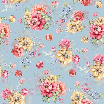 612447-写意花卉浅蓝底