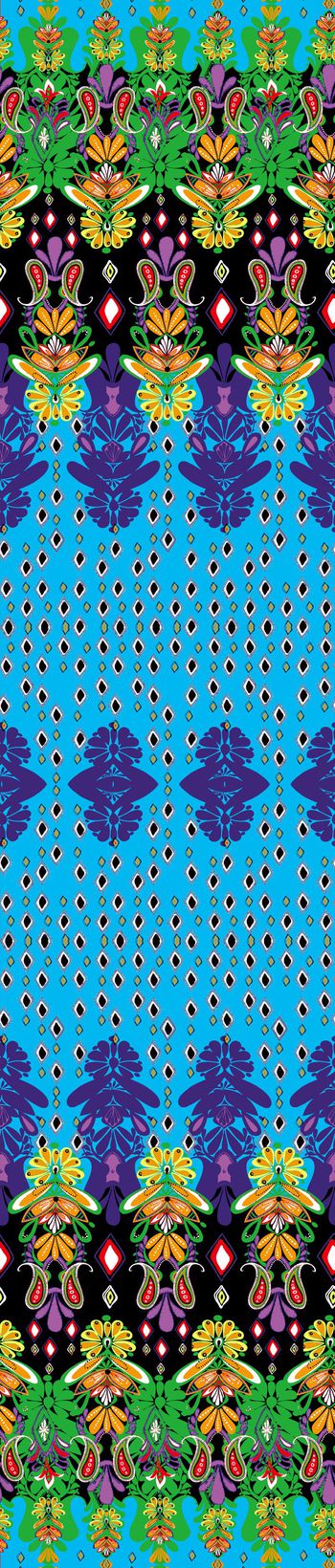 民族风印花华亿平台图片