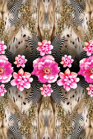 花朵印花华亿平台图片