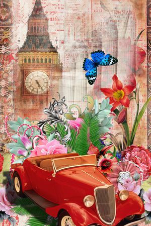 花鸟印花华亿平台图片