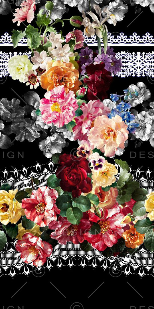 蕾丝印花华亿平台图片