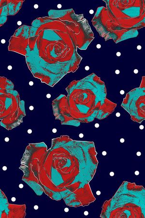 波点印花华亿平台图片