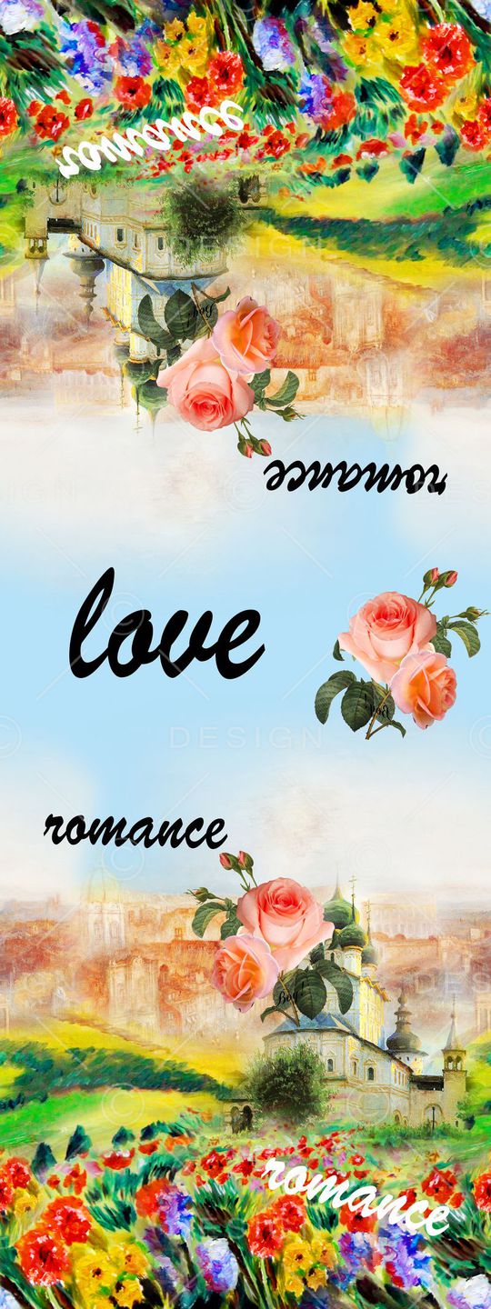 手绘油画印花华亿平台图片