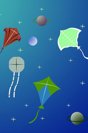 风筝印花华亿平台图片