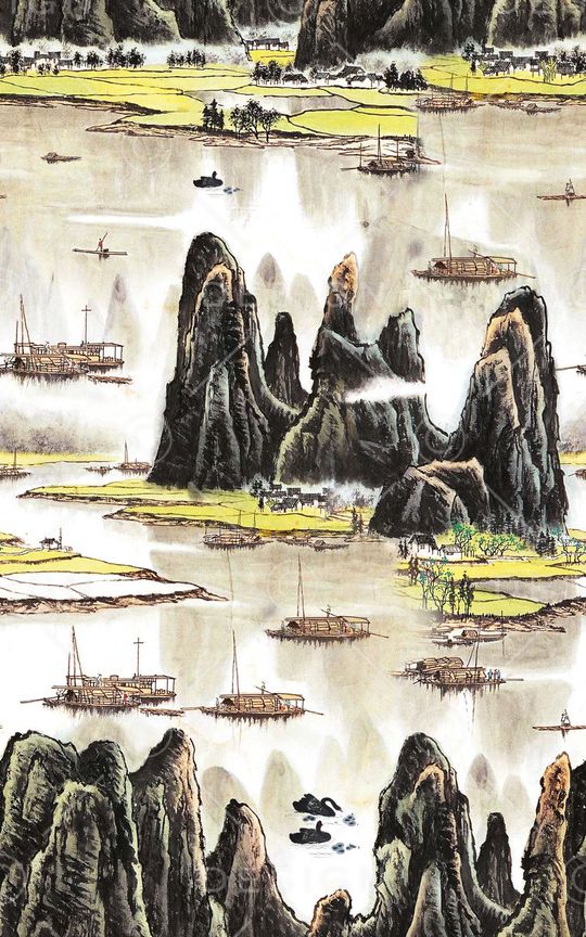 国画印花华亿平台图片