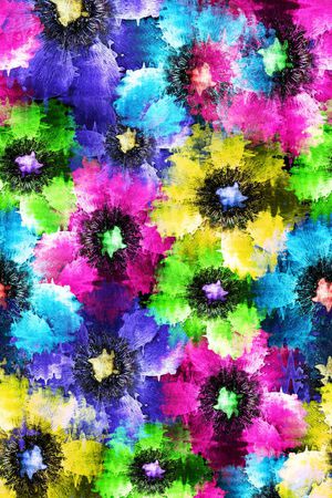 抽象印花华亿平台图片