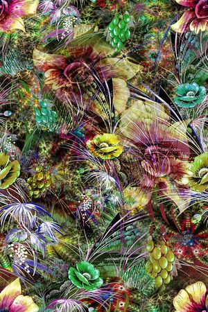 零点--抽象印花华亿平台图片