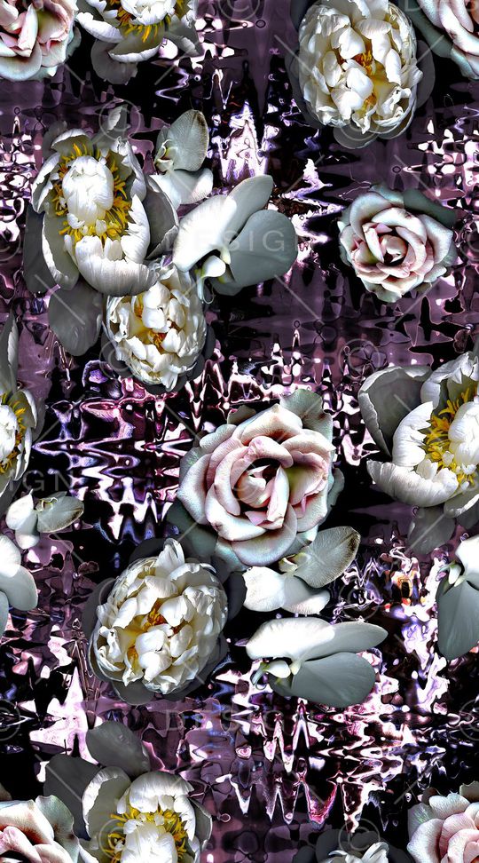 抽象印花华亿平台图片