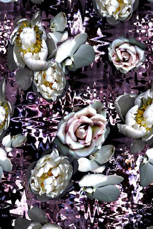 抽象印花华亿平台图片