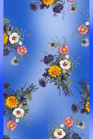 浸染渐变印花华亿平台图片