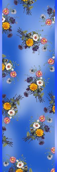 浸染渐变印花华亿平台图片