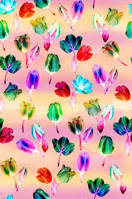 手绘印花华亿平台图片