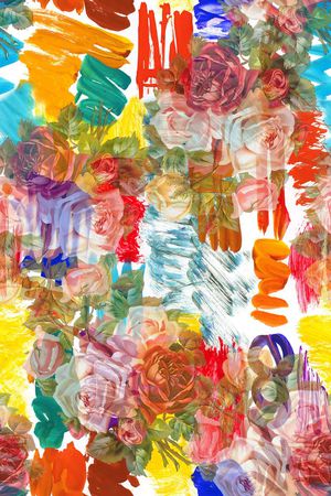 花朵印花华亿平台图片