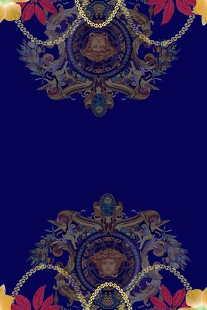 围巾华亿平台印花华亿平台图片