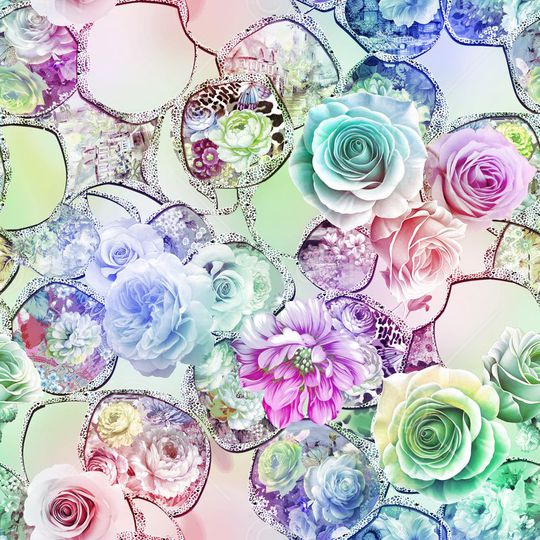 手绘印花华亿平台图片