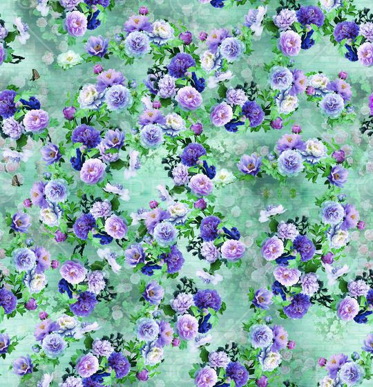 植物花卉印花华亿平台图片