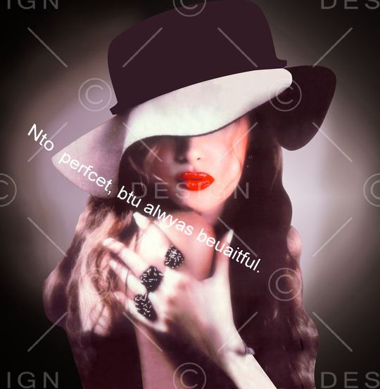 美女头像印花华亿平台图片