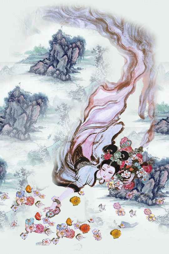 花朵印花华亿平台图片