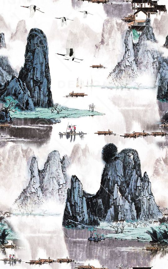 国画印花华亿平台图片