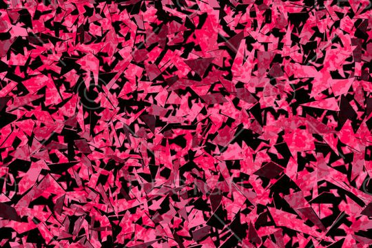 不规则几何印花华亿平台图片