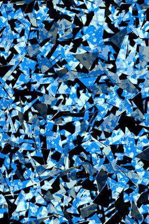 不规则几何印花华亿平台图片