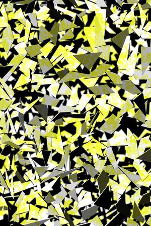 不规则几何印花华亿平台图片