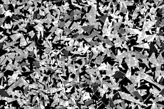 不规则几何印花华亿平台图片