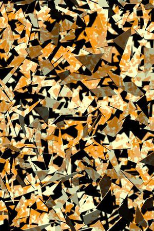 不规则几何印花华亿平台图片