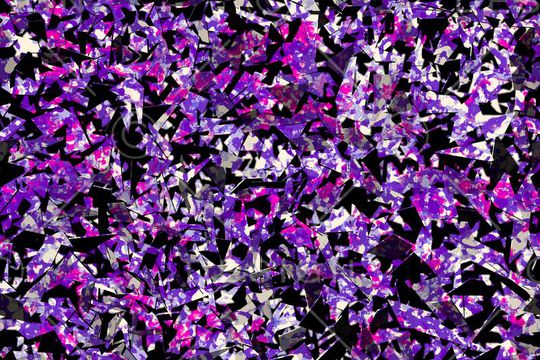 不规则几何印花华亿平台图片