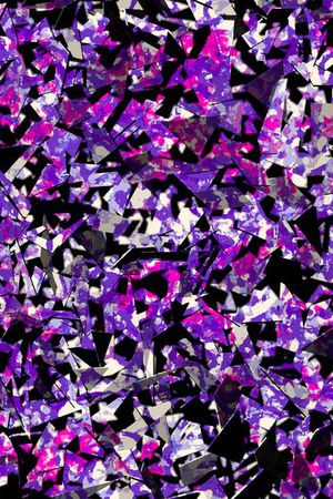 不规则几何印花华亿平台图片