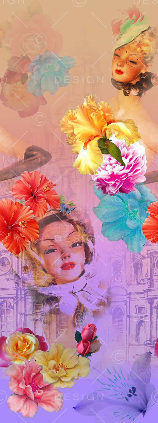 围巾华亿平台印花华亿平台图片