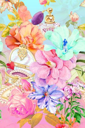 围巾华亿平台印花华亿平台图片