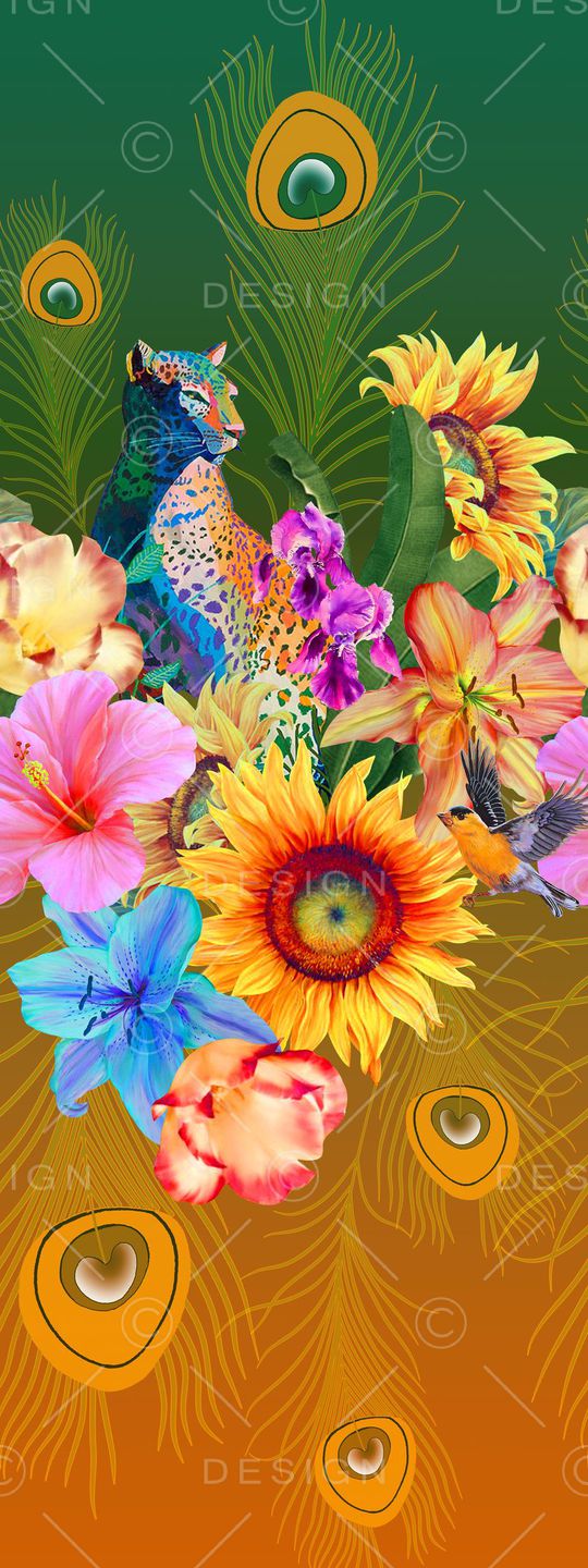 围巾华亿平台印花华亿平台图片