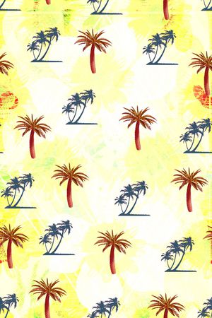 时尚花卉印花华亿平台图片