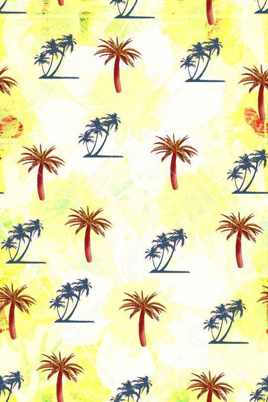 时尚花卉印花华亿平台图片