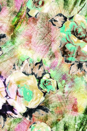 彩铅画印花华亿平台图片