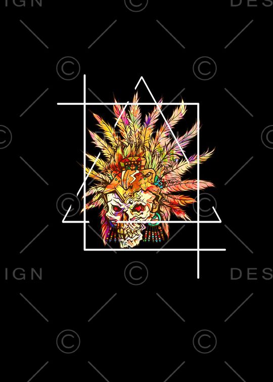 个性时尚印花华亿平台图片