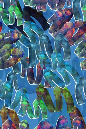 字母印花华亿平台图片