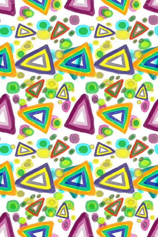 手绘涂鸦图案印花华亿平台图片