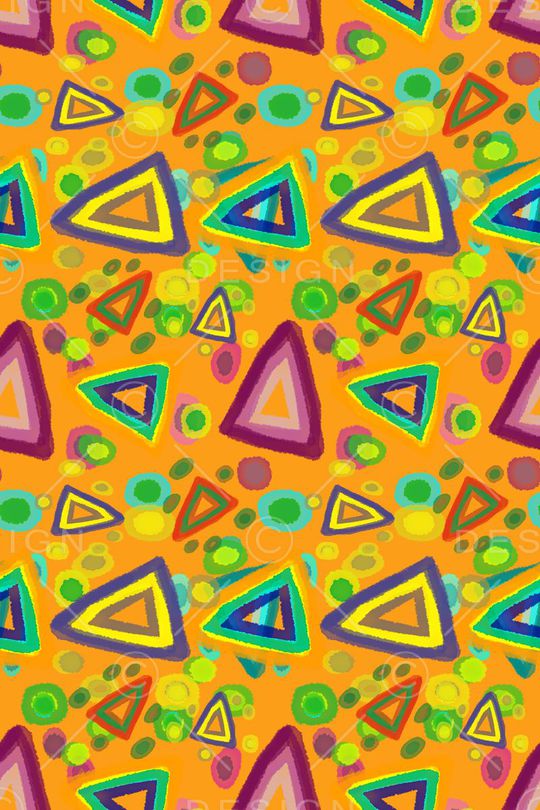 手绘涂鸦图案印花华亿平台图片