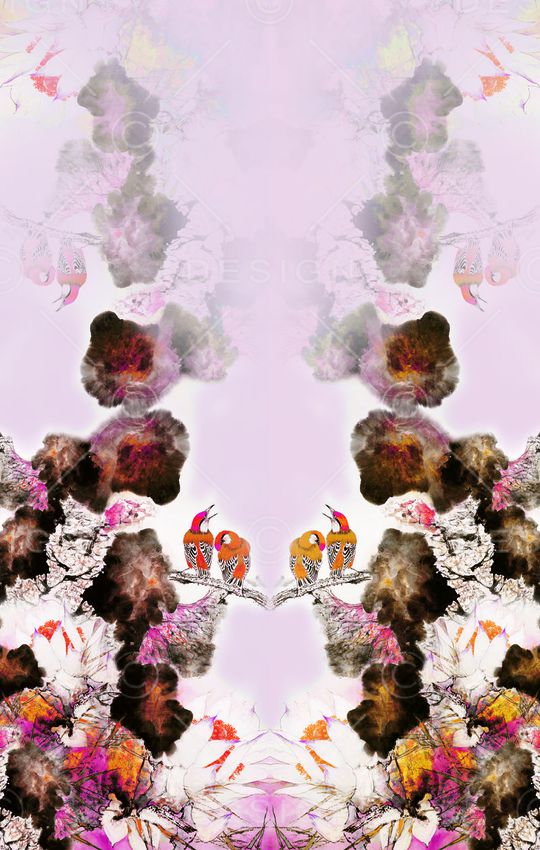 花朵印花华亿平台图片