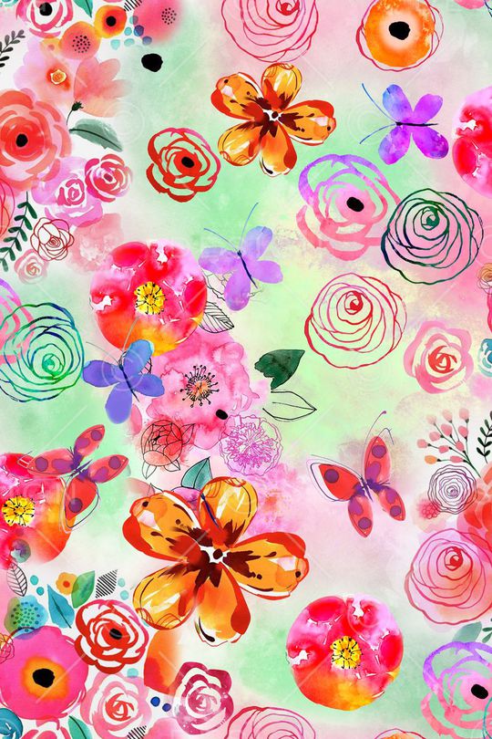 手绘印花华亿平台图片