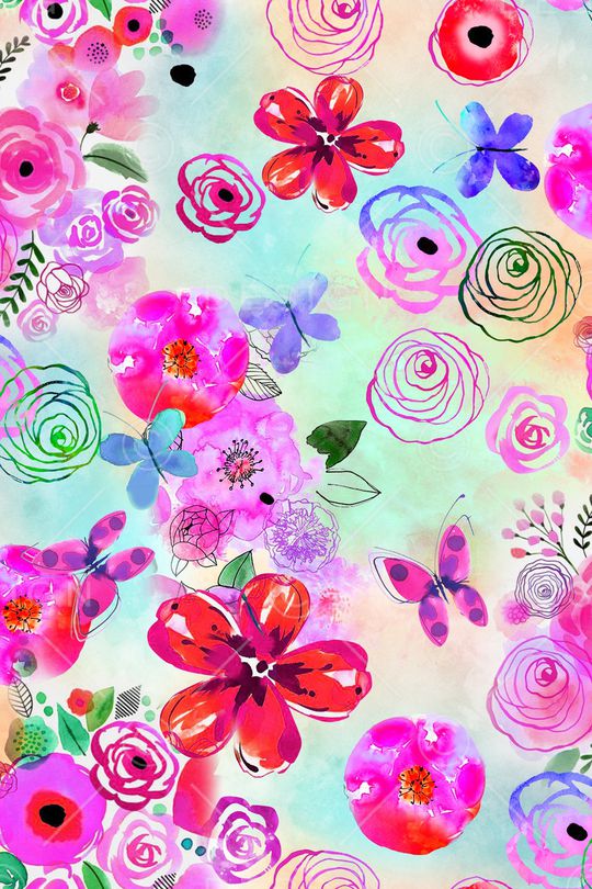 手绘印花华亿平台图片