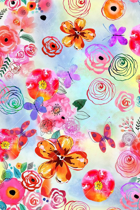 手绘印花华亿平台图片