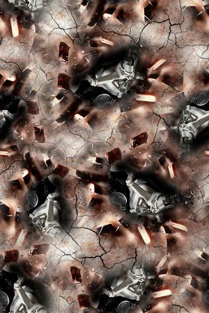 抽象印花华亿平台图片