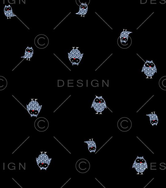 趣味小鸡印花华亿平台图片