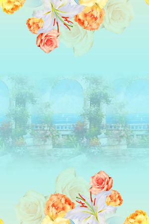 围巾华亿平台印花华亿平台图片