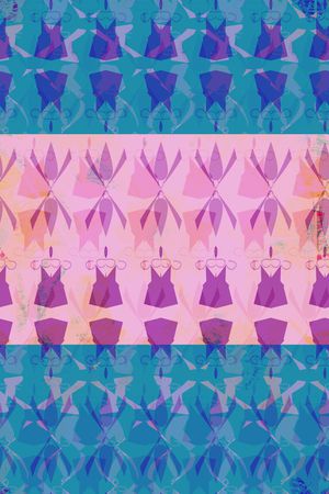 几何印花华亿平台图片