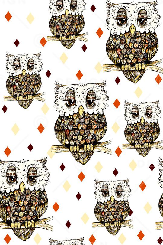 抽象几何清爽梦幻艺术平底立体手绘满版最新高清数码蕾丝民族中国风绣花珠宝肌理时尚潮

流大牌复古欧美风猫头鹰印花华亿平台图片